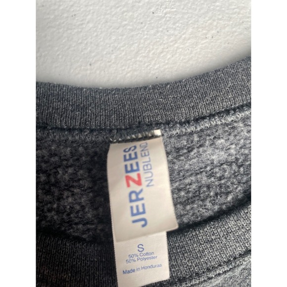 Jerzees Iowa Hawkeyes Sweatshirt Crewneck Pullover Graphic Top Small - Picture 4 of 4